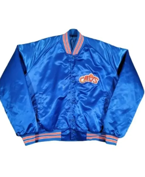 Emily Orn Cleveland Cavaliers Blue Bomber Jacket