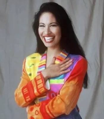 Selena Quintanilla Pérez Colorful Blazer Jacket