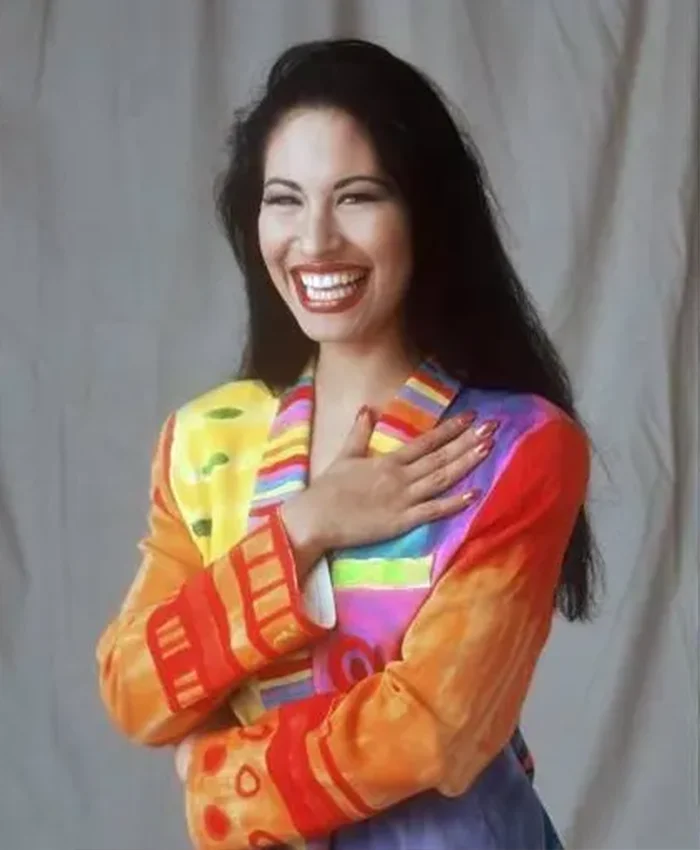 Selena Quintanilla Pérez Colorful Blazer Jacket Selena Quintanilla Pérez Colorful Blazer Jacket