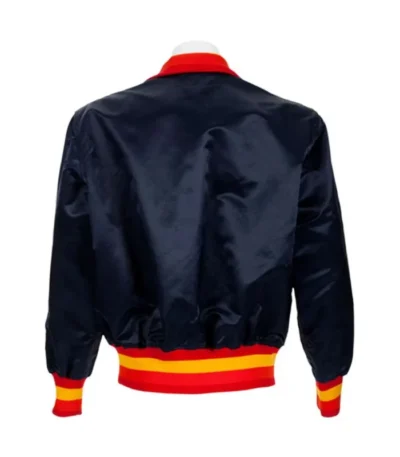 Houston Astros 1980’s Blue Satin Jacket
