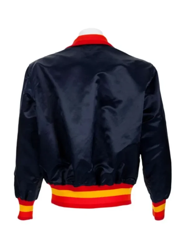 Houston Astros 1980’s Blue Satin Jacket