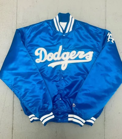 1980’s LA Dodgers Royal Bomber Jacket
