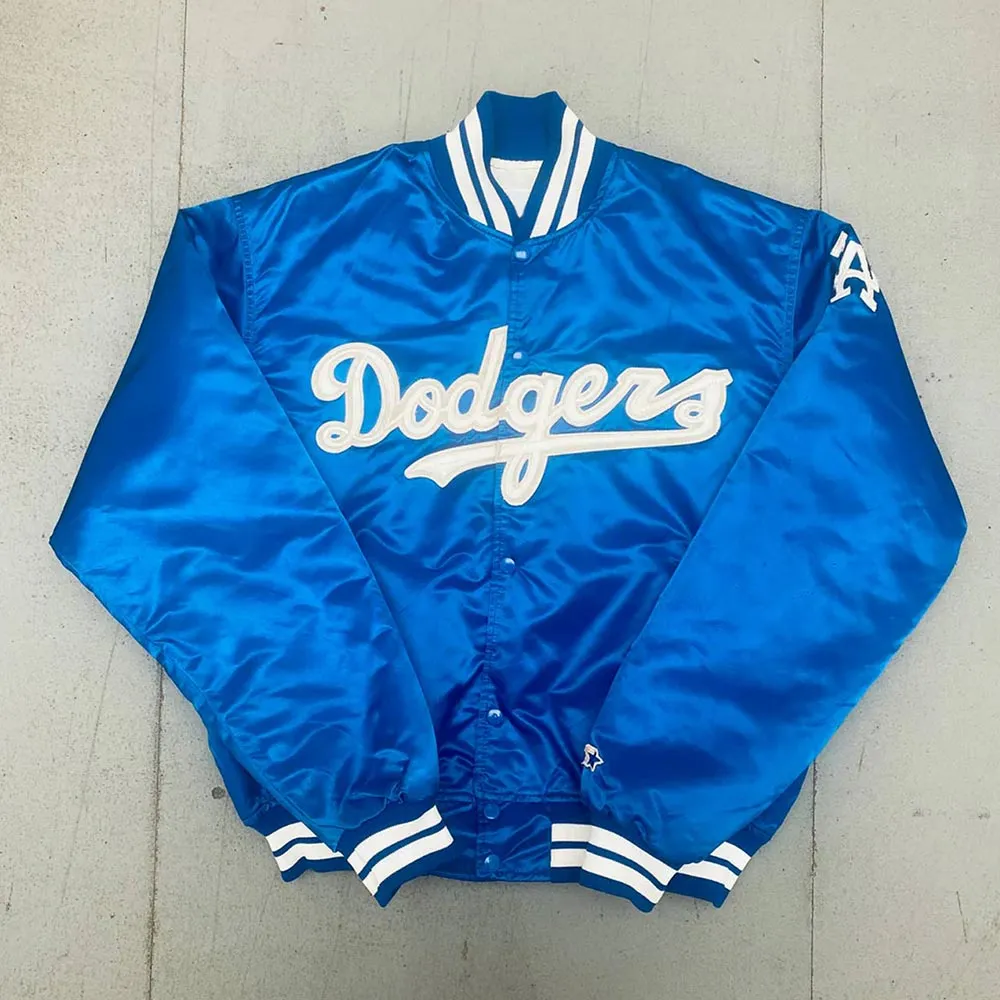 1980’s LA Dodgers Royal Bomber Jacket 1980’s LA Dodgers Royal Bomber Jacket