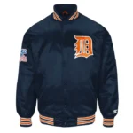 1984’s Detroit Tigers Dugout Navy Satin Jacket
