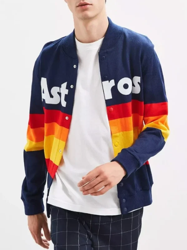 1986 Houston Astros Sweater Jacket