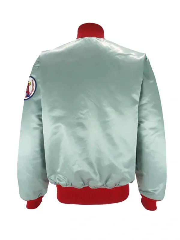 LA Angels 1990’s Silver Green Jacket