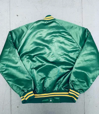 1990s Green Bay Packers Green Bomber Jacket