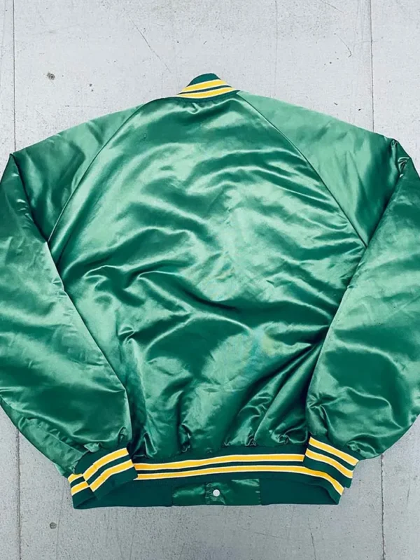 1990s Green Bay Packers Green Bomber Jacket