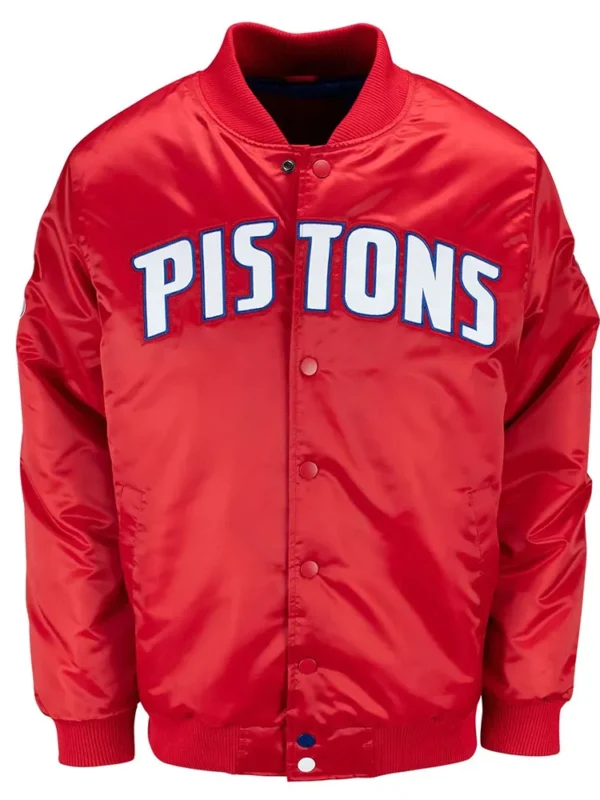 20th Anniversary Detroit Pistons Red Jacket
