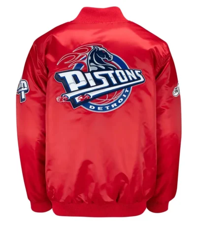 20th Anniversary Detroit Pistons Red Jacket