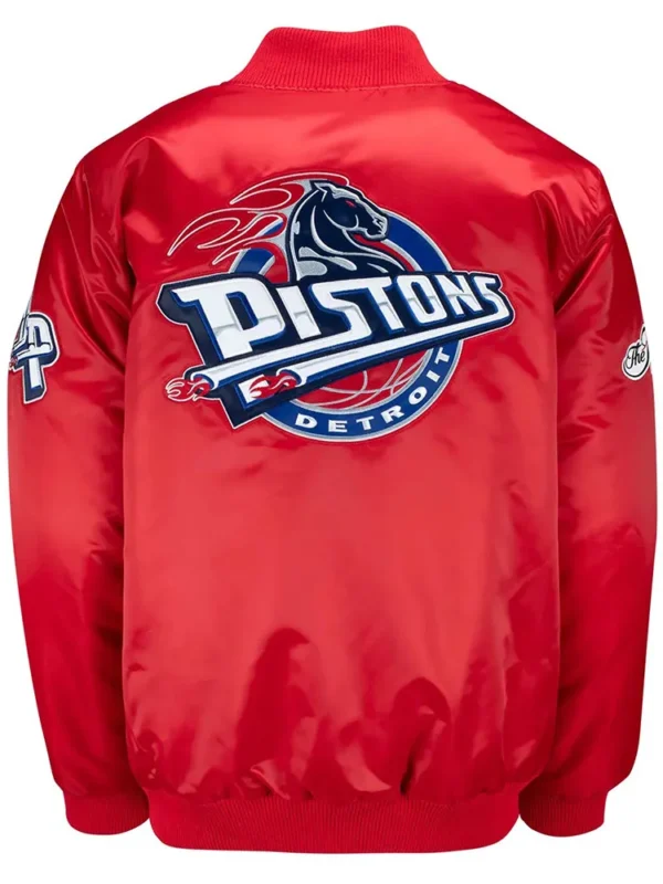 20th Anniversary Detroit Pistons Red Jacket
