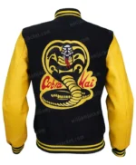 Cobra Kai Karate Kid Moletom Varsity Letterman Jacket
