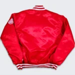 80s Detroit Red Wings Red Bomber Jacket