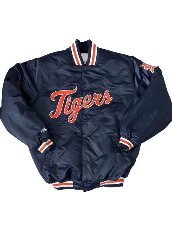 80’s Detroit Tigers Navy Bomber Jacket