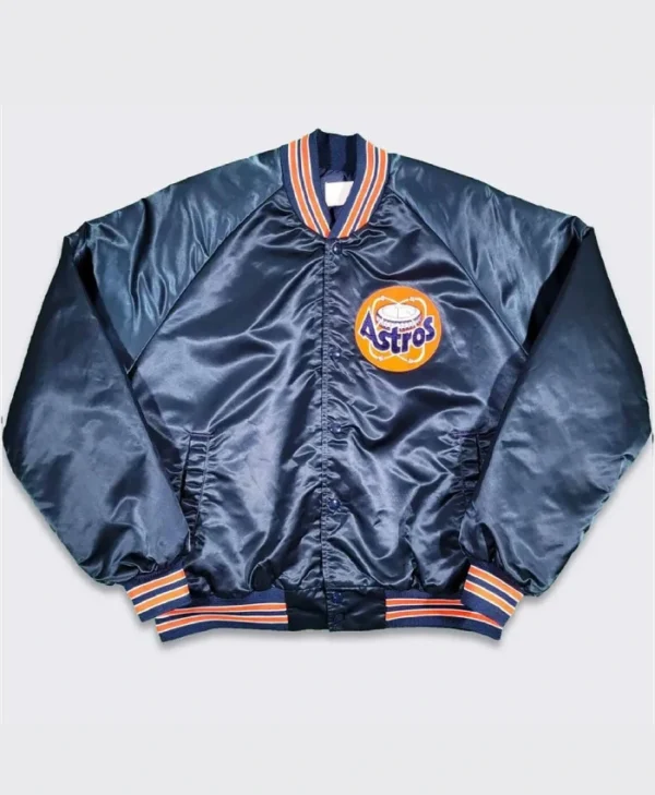80’s Houston Astros Navy Bomber Jacket