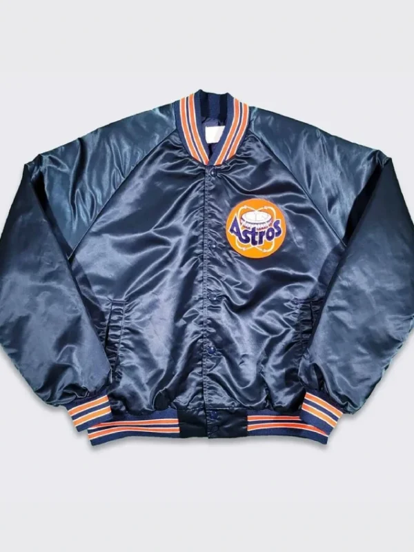 80’s Houston Astros Navy Bomber Jacket