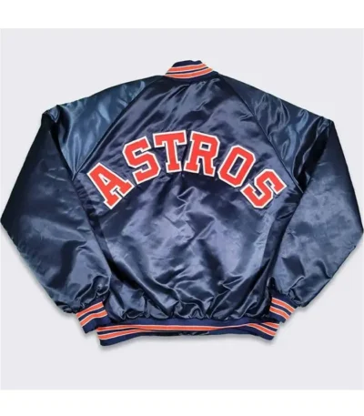 80’s Houston Astros Navy Bomber Jacket