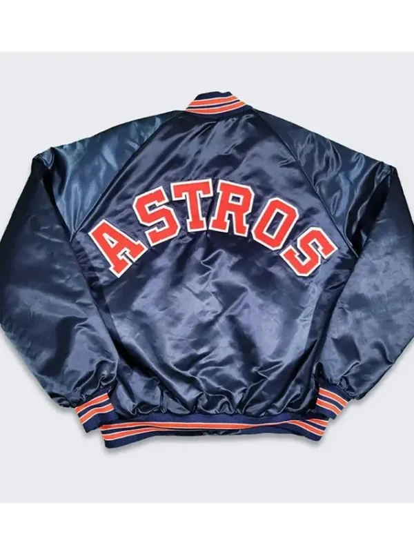 80’s Houston Astros Navy Bomber Jacket