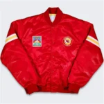 80s Kansas City Chiefs Red Bomber Jacket