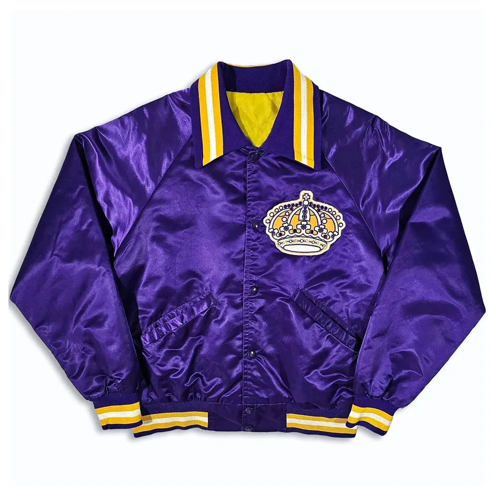 80s Los Angeles Kings Purple Jacket 80s Los Angeles Kings Purple Jacket