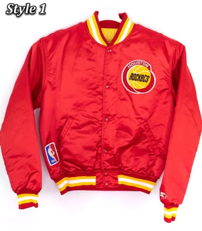 80s Rockets Red Jacket