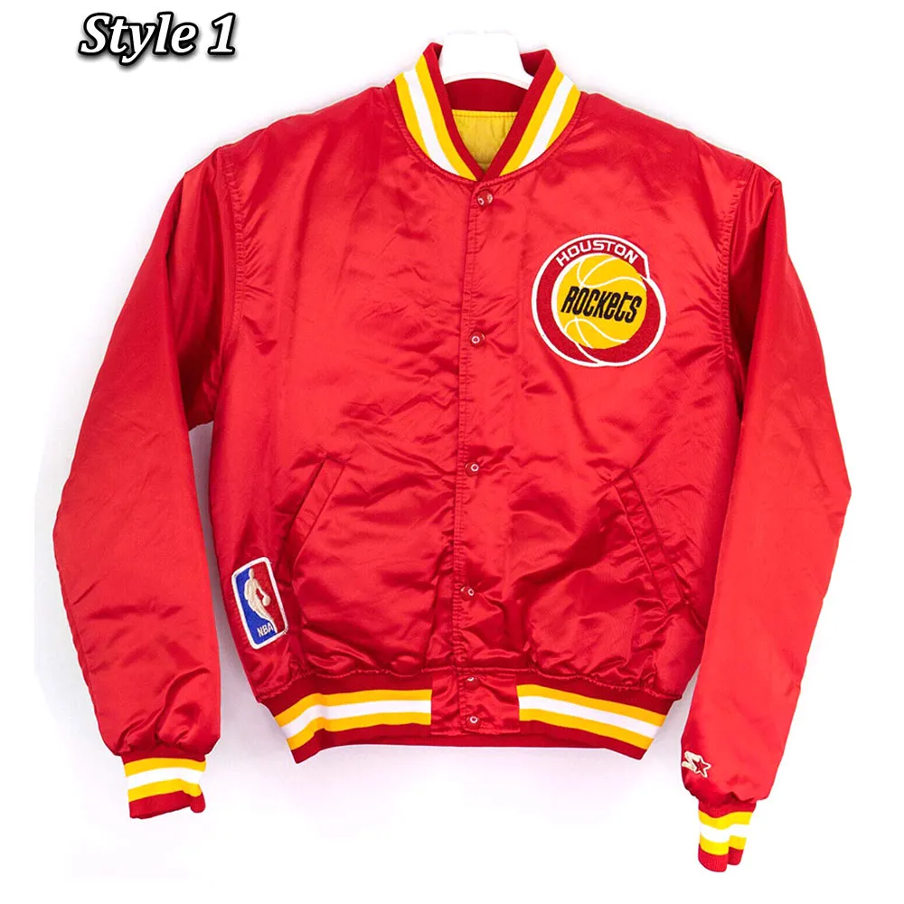 80s Rockets Red Jacket 80s Rockets Red Jacket