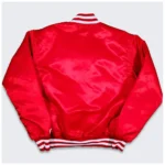 90s Detroit Red Wings Red Bomber Jacket