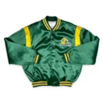 90s Green Bay Packers Green Bomber Jacket