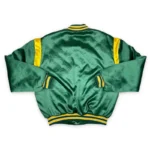 90s Green Bay Packers Green Bomber Jacket