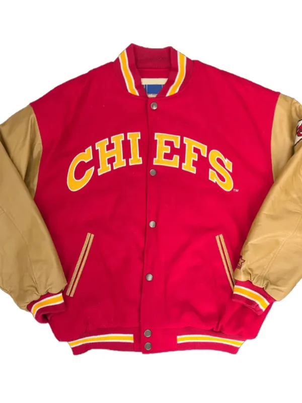 90s Kansas City Chiefs Varsity Jacket
