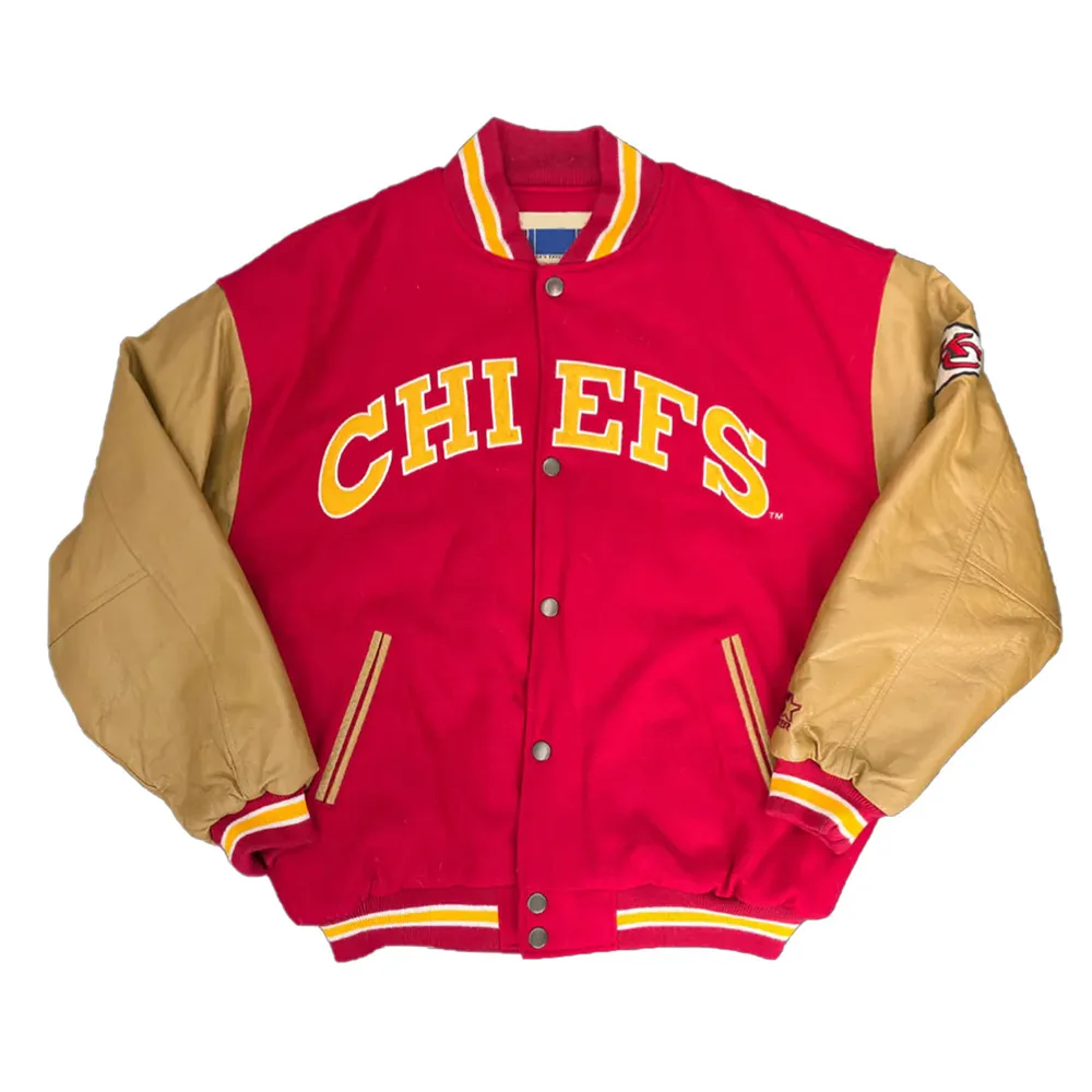 90s Kansas City Chiefs Varsity Jacket 90s Kansas City Chiefs Varsity Jacket