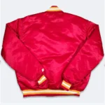 90s Rockets Red Satin Jacket