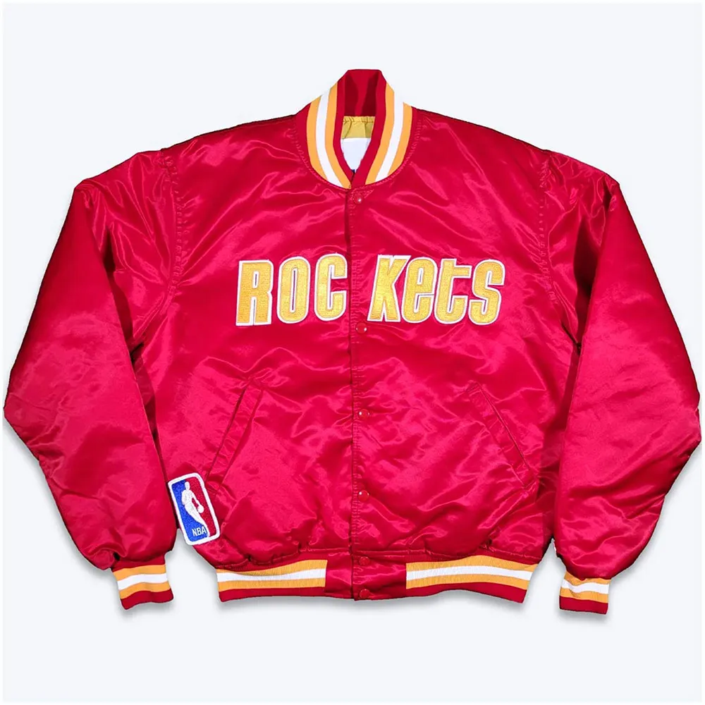 90s Rockets Red Satin Jacket 90s Rockets Red Satin Jacket