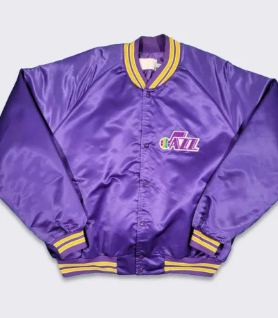 90s Utah Jazz Purple Jacket