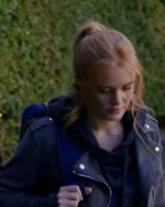 Fate The Winx Saga Abigail Cowen Black Leather Jacket