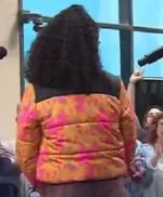 The Today Show Christiani Pitts Flower Puffer Jacket