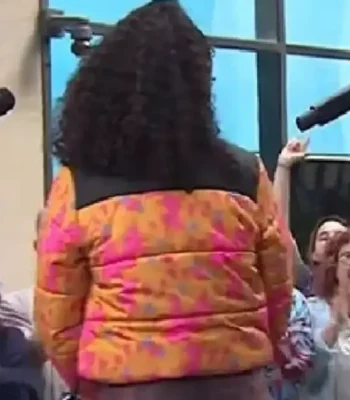 The Today Show Christiani Pitts Flower Puffer Jacket