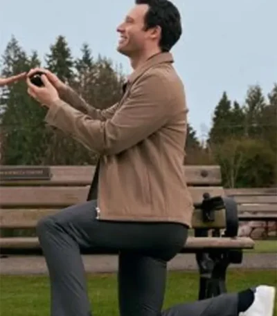 Adam Movie The Wedding Contract Brown Jacket