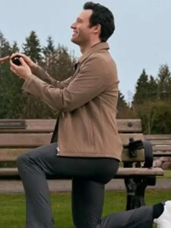 Adam Movie The Wedding Contract Brown Jacket