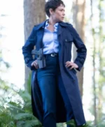 Tracker S03 Agent Temple Blue Trench Coat