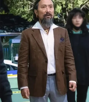 Ahn Suk-hwan The Uncanny Counter Brown Blazer