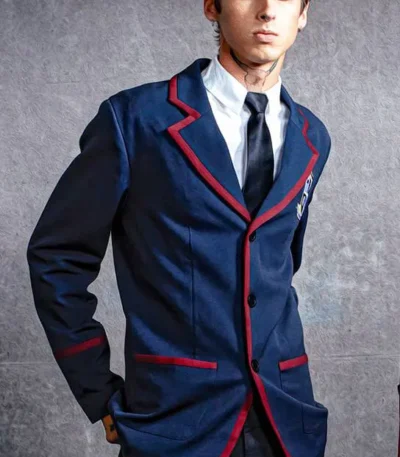 The Umbrella Academy Aidan Gallagher Uniform Blazer