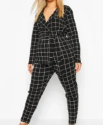 Alex Newell Zoey’s Extraordinary Playlist Black Checked Suit