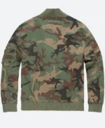 Allen Iverson Camo Bomber Jacket