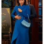 Amelia Heinle The Young and the Restless Blue Coat