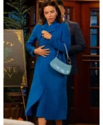 Amelia Heinle The Young and the Restless Blue Coat
