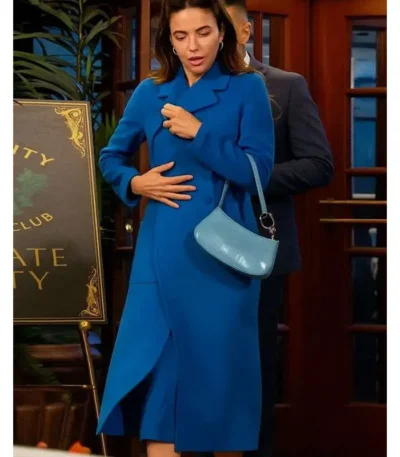 Amelia Heinle The Young and the Restless Blue Coat