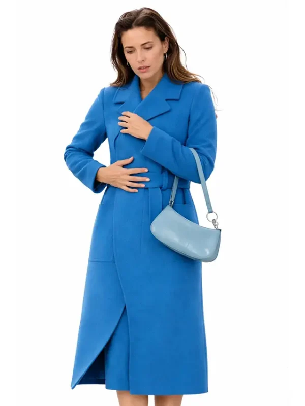 Amelia Heinle The Young and the Restless Blue Coat