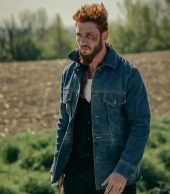 American Gods Mad Sweeney Denim Blue Jacket