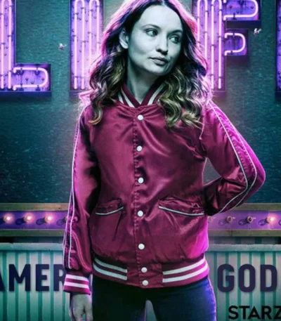 American Gods S02 Laura Moon Red Jacket